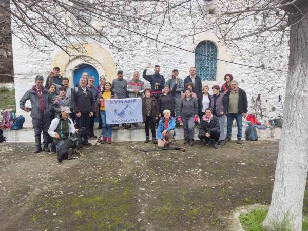Εξόρμηση του “Ευκλή” στη Δυτική Μεσσηνιακή Μάνη