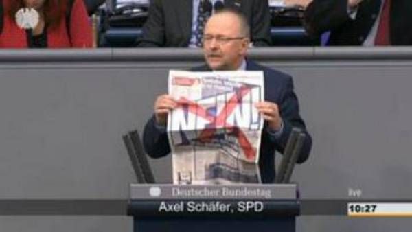 Στη γερμανική βουλή το ανθελληνικό δημοσίευμα της Bild