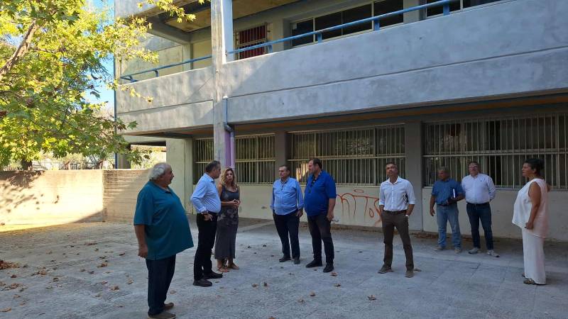 Καλαμάτα: Εργασίες συντήρησης υποδομών σε σχολεία του Δήμου - Αυτοψία Βασιλόπουλου