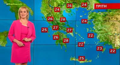 Με ανοιξιάτικες αστάθειες ο καιρός της Τρίτης - Αναλυτική πρόγνωση (Βίντεο)