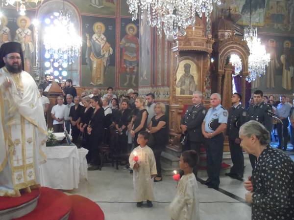 Μνημόσυνο για τον αστυνομικό Κώστα Τζώρτζη