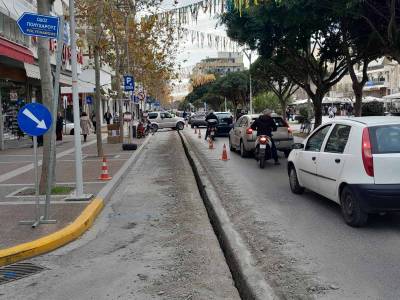 Κυκλοφοριακές ρυθμίσεις λόγω έργων στην Αριστομένους - Ξεκινά η αντικατάσταση του δικτύου ύδρευσης
