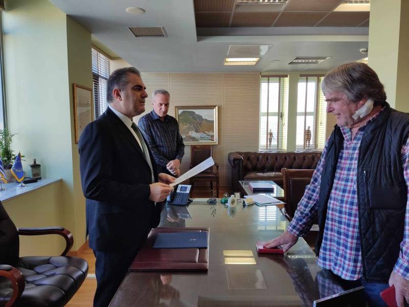 Ορκωμοσία συμβούλου της Κοινότητας Ανθειας