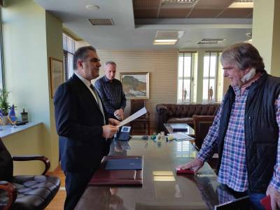 Ορκωμοσία συμβούλου της Κοινότητας Ανθειας