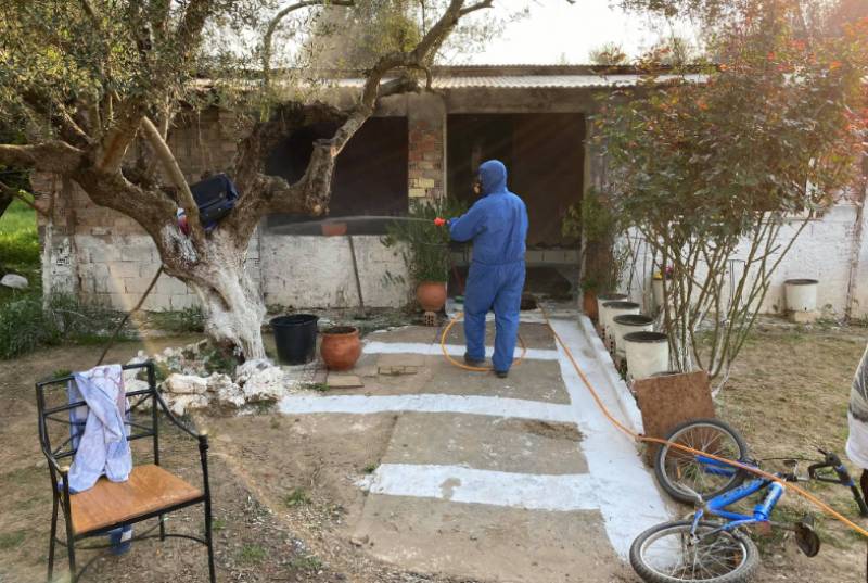 Εκτεταμένες απολυμάνσεις σε καταυλισμούς ρομά από τον Δήμο Καλαμάτας