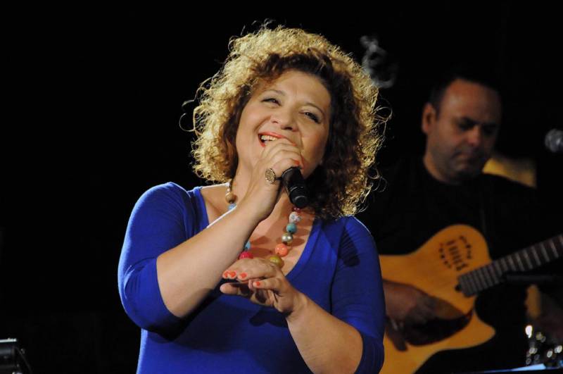 Η Γιώτα Νέγκα στο Κάστρο Καλαμάτας