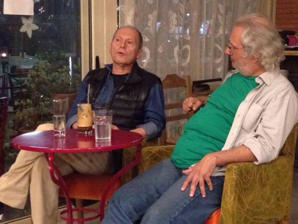 Γνωριμία με τον συγγραφέα και κριτικό Δημοσθένη Κούρτοβικ