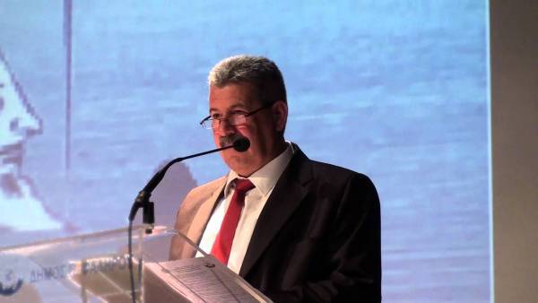 Ο Γ. Πασχαλίδης στην Καλαμάτα