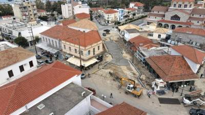 Open Mall Κυπαρισσίας: Σε 3 μήνες η υπογειοποίηση του δικτύου ηλεκτροδότησης