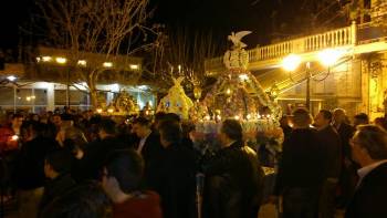 Η συνάντηση των Επιταφίων στην Εύα Μεσσηνίας (φωτογραφίες)