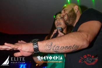 &quot;Φωτιά&quot; στο Aqua Club από την Ηβη Αδάμου (φωτογραφίες)