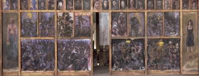 Το μνημειώδες “Τέμπλο” του Κατζουράκη θα εκτεθεί στην Καλαμάτα