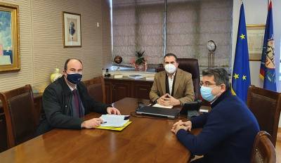 Επίσκεψη Γκιολή στο Δημαρχείο Καλαμάτας