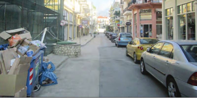 Νέο πρόβλημα στην ανάπλαση του Ιστορικού Κέντρου Καλαμάτας