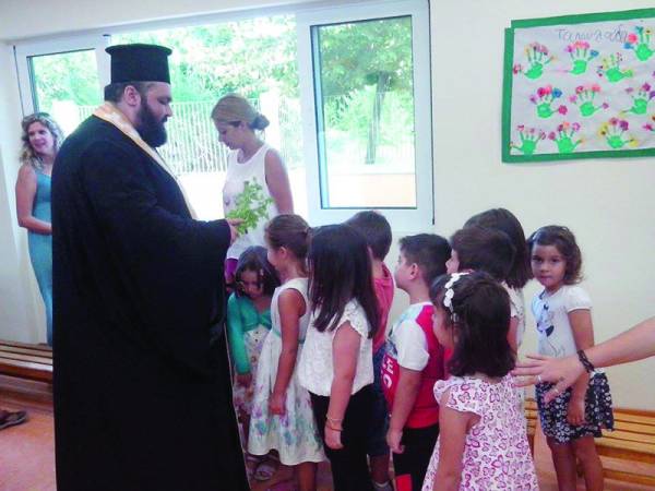 Ο περιφερειακός διευθυντής εκπαίδευσης Πελοποννήσου στο 3ο Νηπιαγωγείο Καλαμάτας