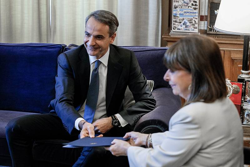 Ο Κ. Μητσοτάκης ζητάει από την ΠτΔ τη διάλυση της Βουλής (βίντεο)