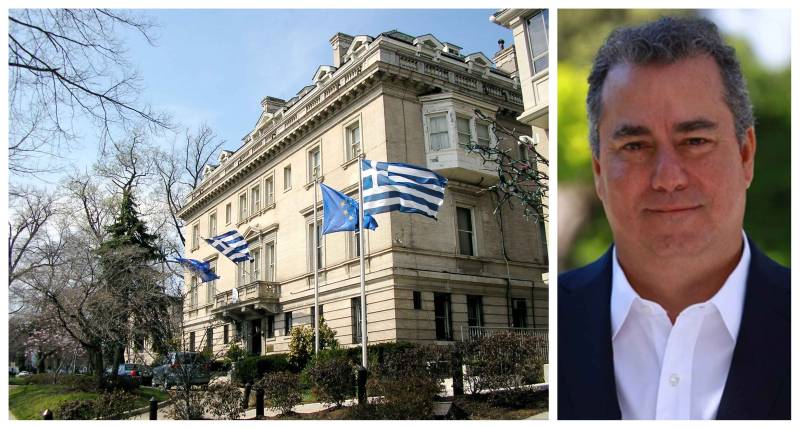 Δωρεά μελέτης αποκατάστασης για την Πρεσβεία στην Ουάσιγκτον από τον Αχιλλέα Κωνσταντακόπουλο