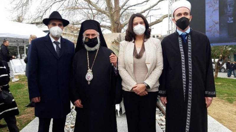 Ξάνθη: Αποκαλυπτήρια του Μνημείου Ολοκαυτώματος