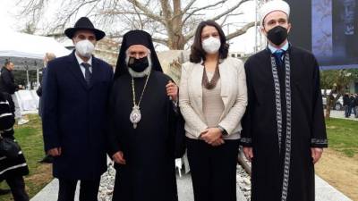 Ξάνθη: Αποκαλυπτήρια του Μνημείου Ολοκαυτώματος