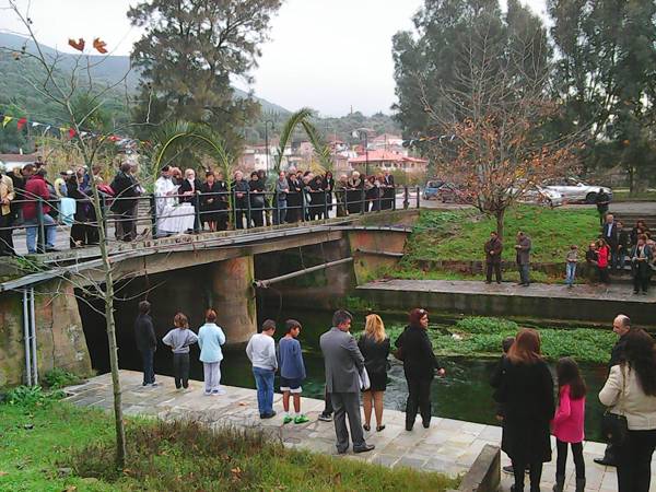 Αγιασμός Υδάτων στο Αγιο Φλώρο