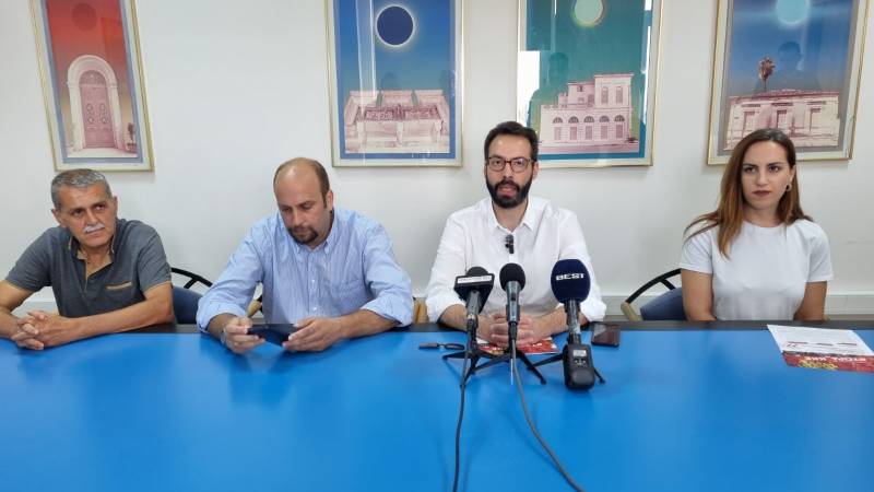 ΚΚΕ: Στην Καλαμάτα λίγο πριν τις κάλπες ο υπ. ευρωβουλευτής Λευτέρης Νικολάου - Αλαβάνος (βίντεο)