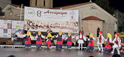 Αντάμωμα παιδικών χορευτικών ομάδων στους Γαργαλιάνους