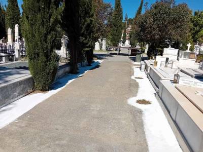 Συντήρηση και καθαριότητα στο Δημοτικό Κοιμητήριο Καλαμάτας