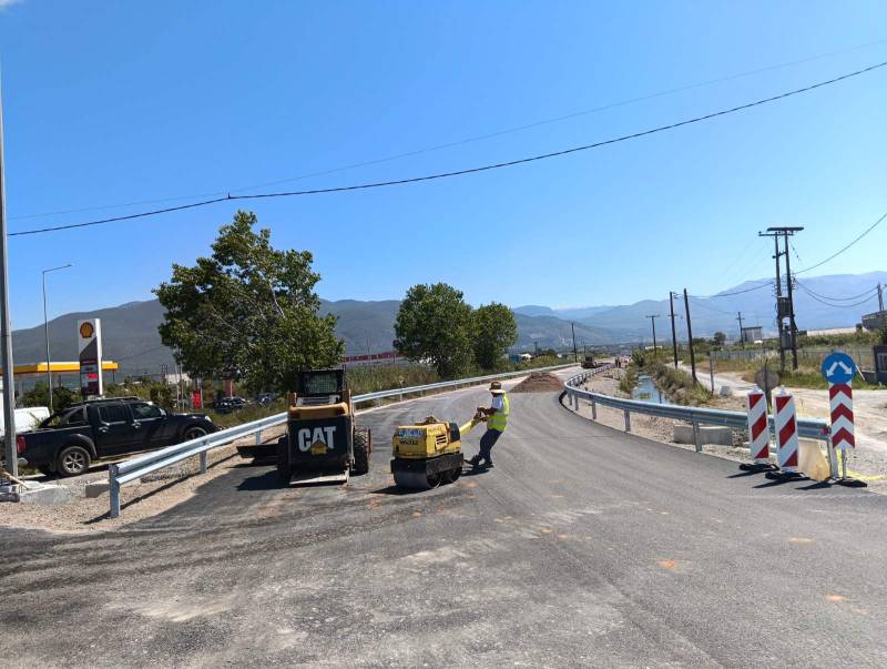 Μεσσήνη - Ασπρόχωμα: Στην κυκλοφορία η προσωρινή παράκαμψη