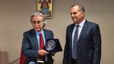 Η Καλαμάτα τίμησε το "άξιο τέκνο της" καθηγητή - ερευνητή Κώστα Γουλιάμο (βίντεο-φωτογραφίες)