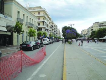 Aπό σήμερα, λόγω της ανάπλασης: Κλείνει η Αριστομένους από Καίσαρη έως Φραντζή