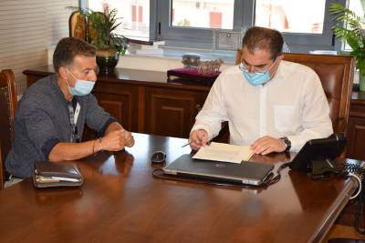 Σύμβαση για κατασκευή πεζογέφυρας στη Θουρία