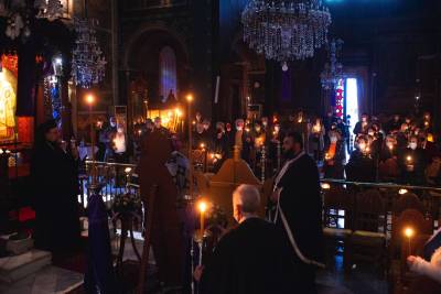 Η Ακολουθία του Νυμφίου στον ναό Αγίου Νικολάου Φλαρίου Καλαμάτας