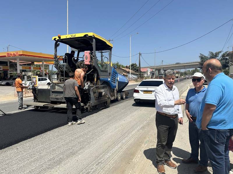Εργα βελτίωσης στο Ασπρόχωμα - Θουρία