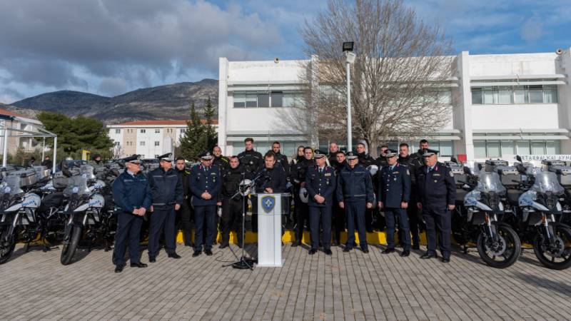 Με 431 μοτοσικλέτες ενισχύθηκε η ΕΛ.ΑΣ. μέσω του προγράμματος «ΑΙΓΙΣ»