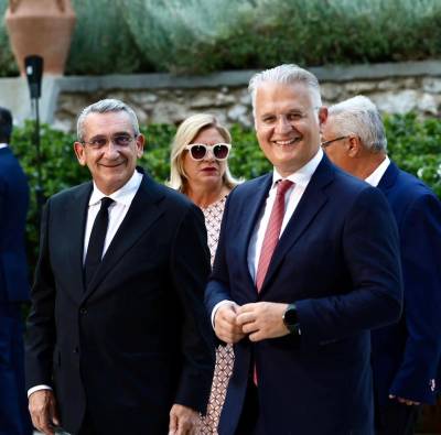 Στη δεξίωση για την αποκατάσταση της Δημοκρατίας ο Δημήτρης Πτωχός