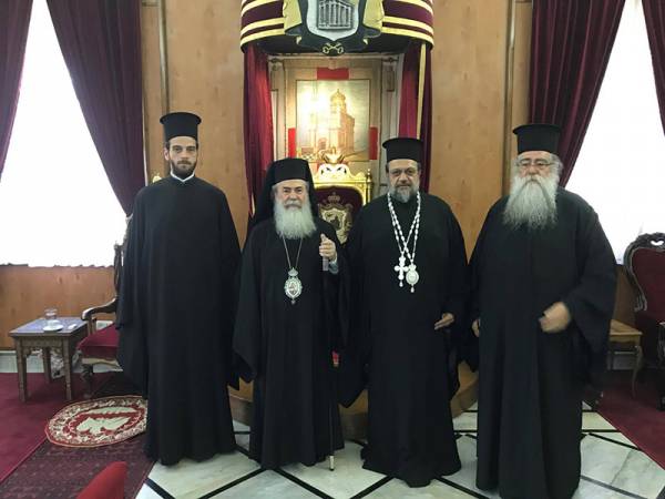 Στο Πατριαρχείο Ιεροσολύμων ο μητροπολίτης Μεσσηνίας 