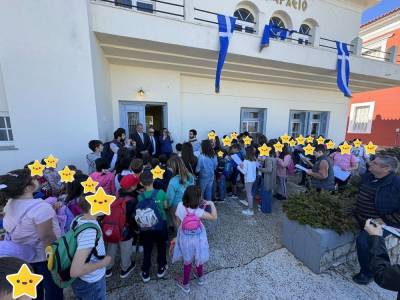 Εψαλαν τα κάλαντα του Λαζάρου στον δήμαρχο Πύλου - Νέστορος