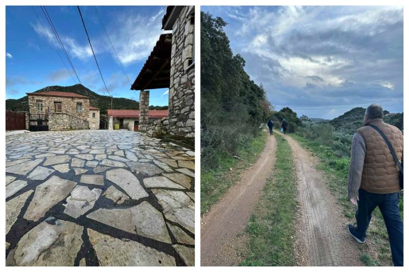 Λυκόδημο: Περιηγητές στο Κόκκινο Μεσσηνίας