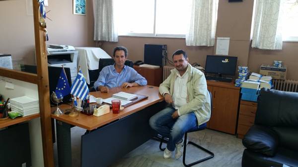 Στο Λύκειο Κυπαρισσίας ο περιφερειακός διευθυντής