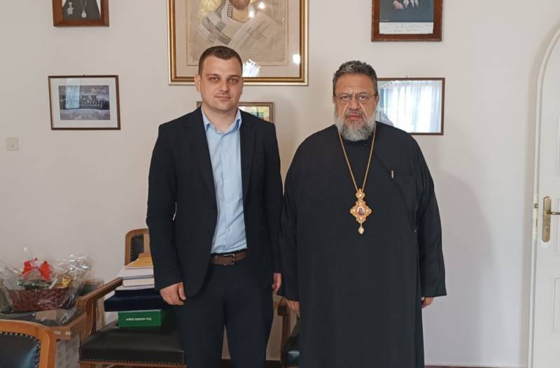 Επίσκεψη Μπελέρη σε μητροπολίτη Μεσσηνίας και δήμαρχο Οιχαλίας