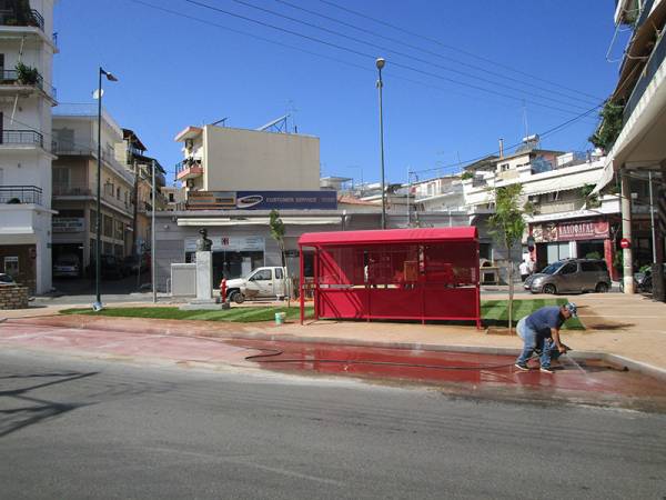 Καλαμάτα: Νέα πλατεία στην Μπουλούκου