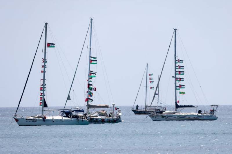 Στις τουρκικές ακτές βρίσκεται ο στολίσκος για τη Γάζα