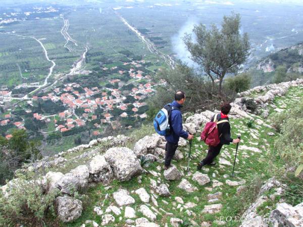 Ο ΕΟΣ Σπάρτης στον Ταΰγετο 