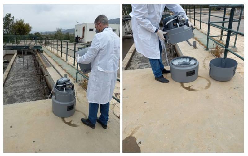 Αυτόματος δειγματολήπτης για κορονοϊό στο βιολογικό καθαρισμό Καλαμάτας