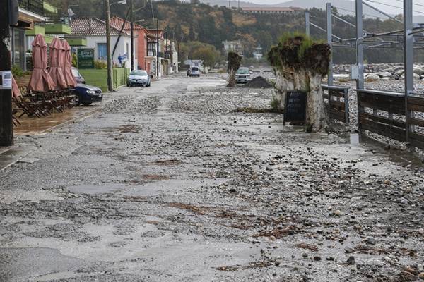 Χωρίς ιδιαίτερα προβλήματα η κακοκαιρία