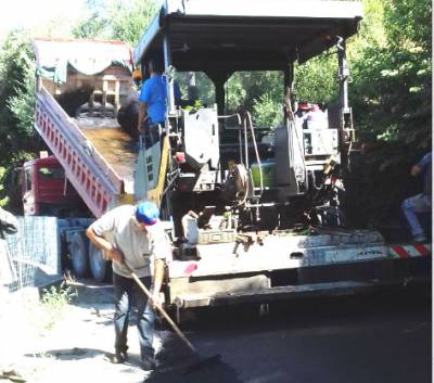 Ασφαλτοστρώσεις στον Ταΰγετο