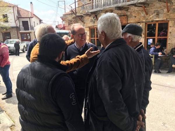 Επίσκεψη Νίκα στην Κορινθία