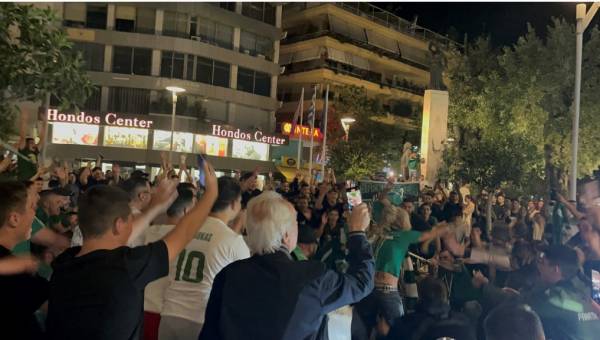 "Κάηκε" η Καλαμάτα για το 7ο Ευρωπαϊκό του Παναθηναϊκού στο μπάσκετ (βίντεο)