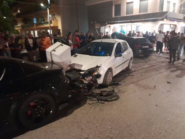 Καλαμάτα: Σοβαρό τροχαίο στην οδό Φαρών