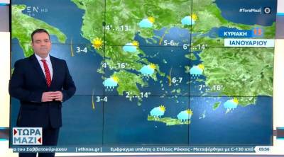 Άστατος ο καιρός σήμερα (Βίντεο)